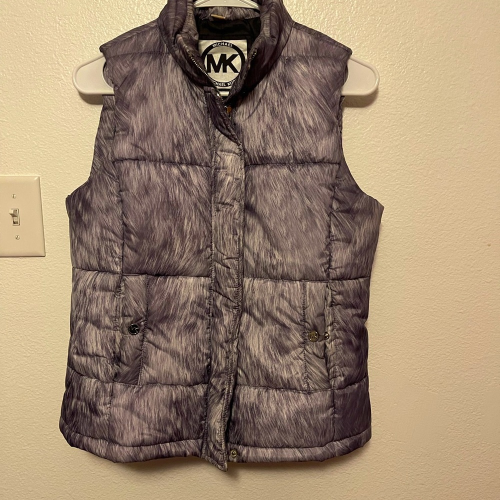 Michael Kors puffer vest, size S